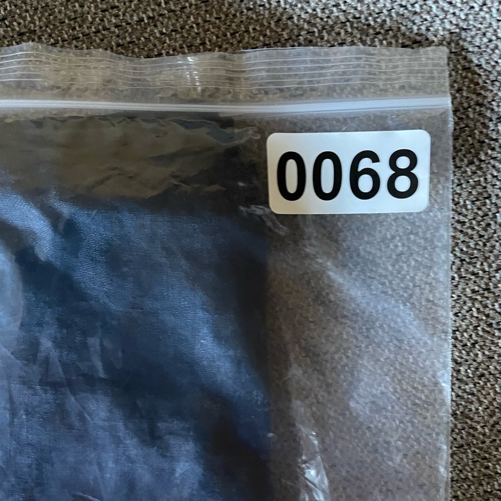 West Elm Linen Euro Pillow Sham Midnight Navy Blue - Picture 4 of 6